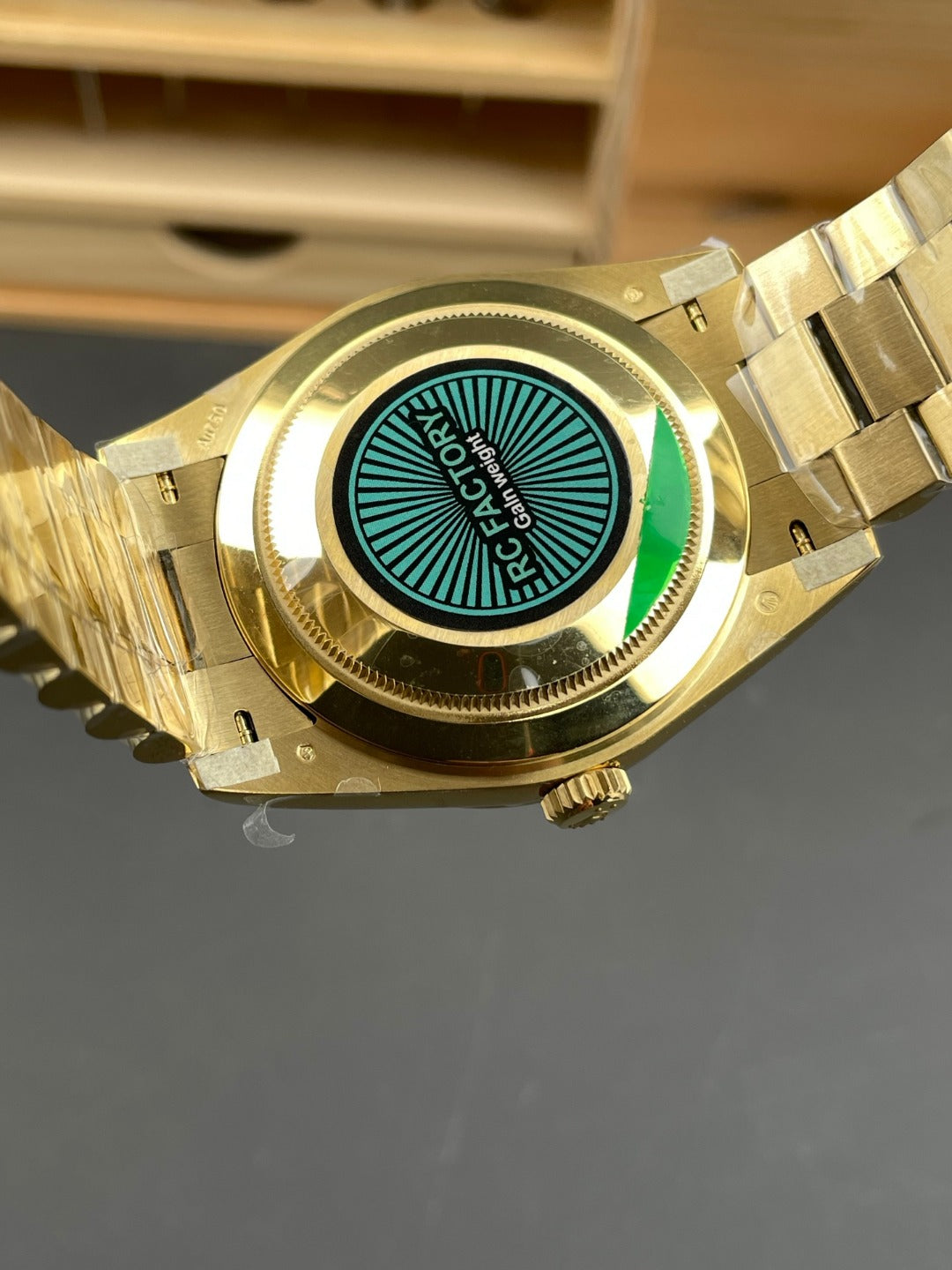 Rolex Day-Date 40 — Yellow Gold & Silver Dial