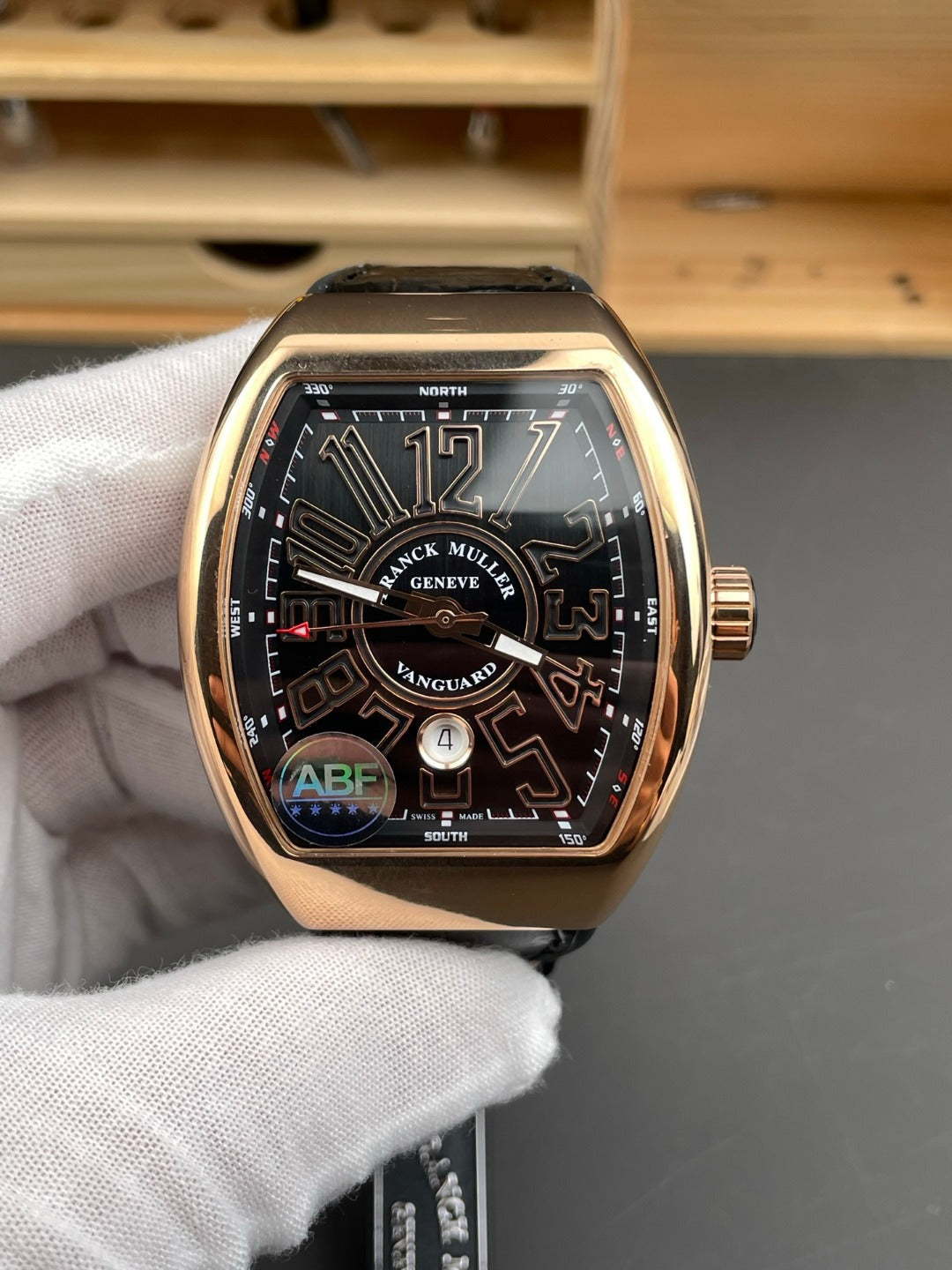 Franck Muller Vanguard Yachting — Rose Gold & Black Edition