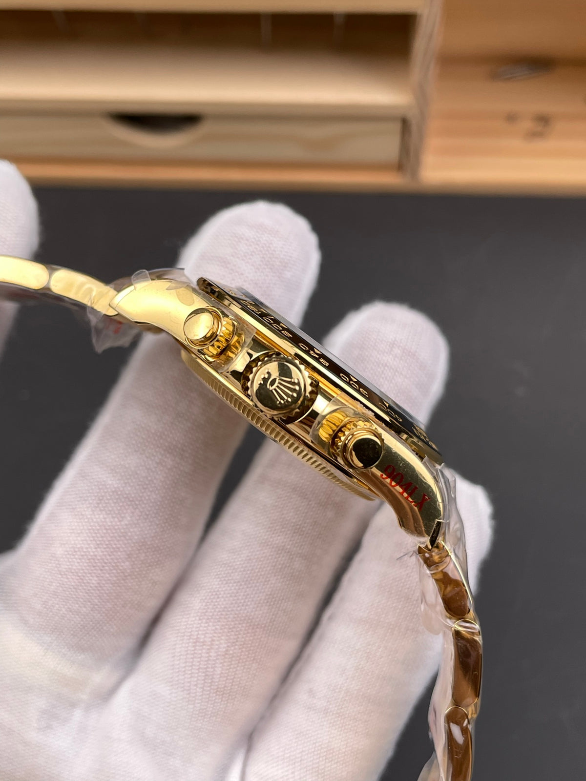 Rolex Cosmograph Daytona “Le Mans” 126528LN — Yellow Gold