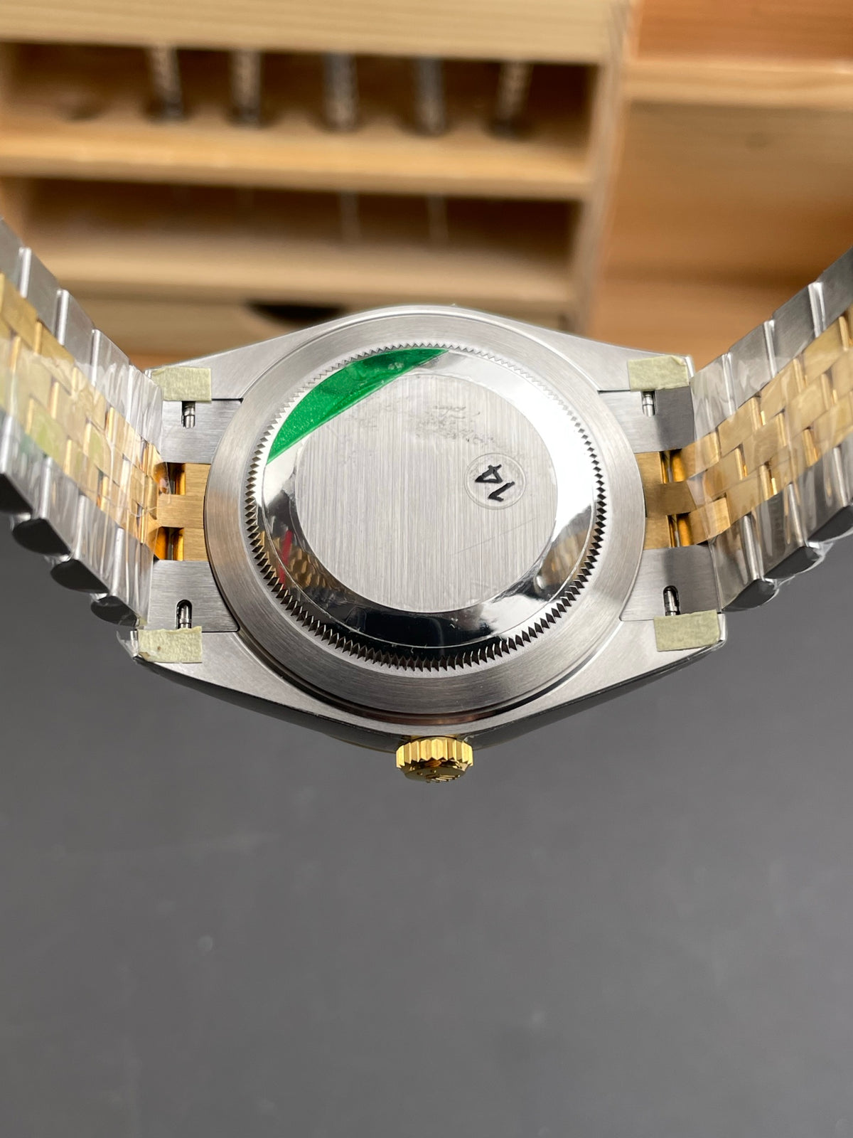 Rolex Datejust 41 — Yellow Rolesor & Golden Motif Dial