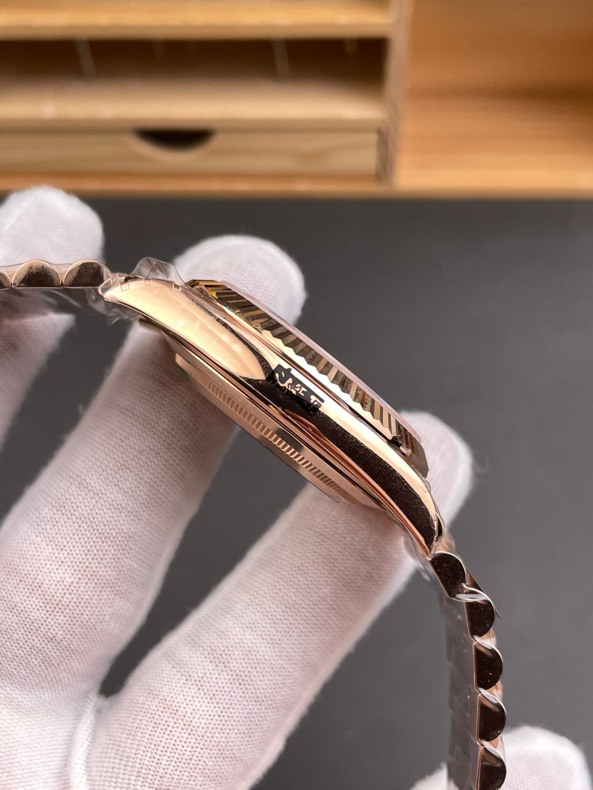 Rolex Day-Date 40 — Everose Gold & White Dial