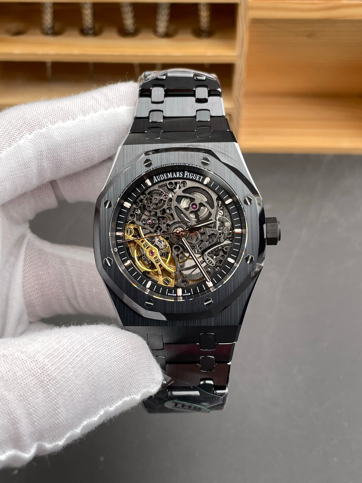 Audemars Piguet Royal Oak-Style Skeleton – Black Edition