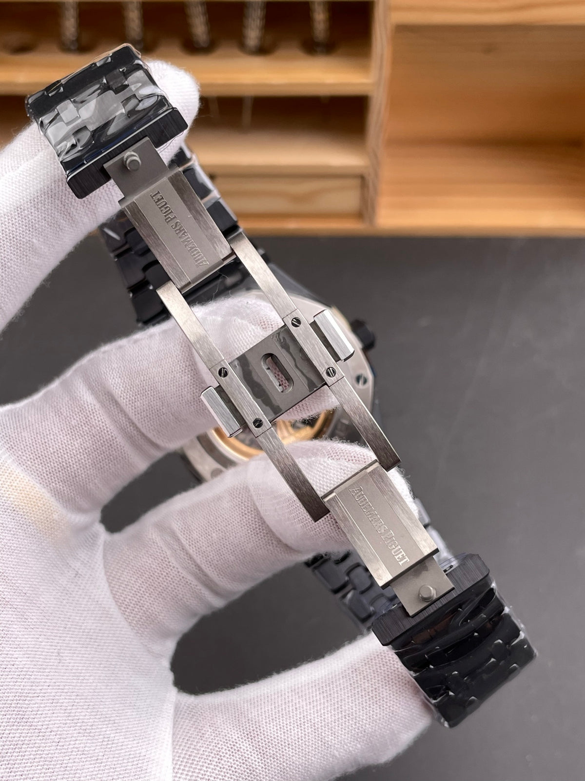 Audemars Piguet Royal Oak-Style Skeleton – Black Edition