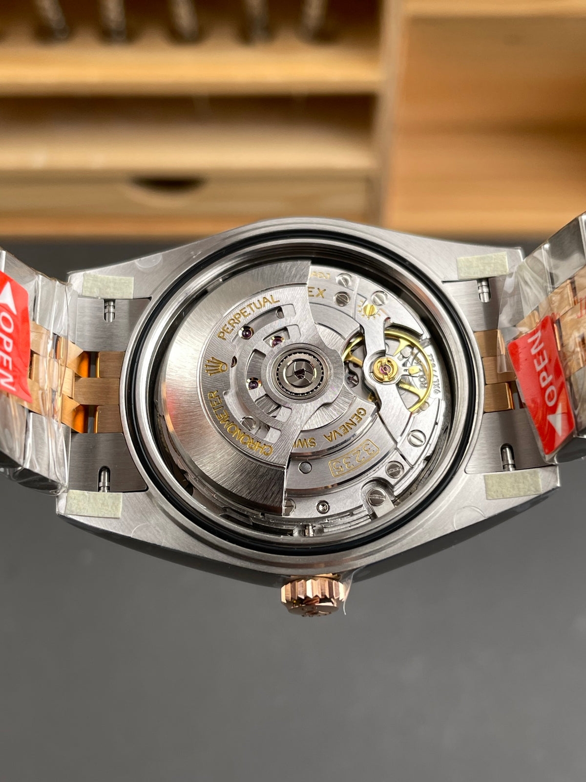 Rolex Datejust-Style 41mm – Two-Tone Everose & Steel