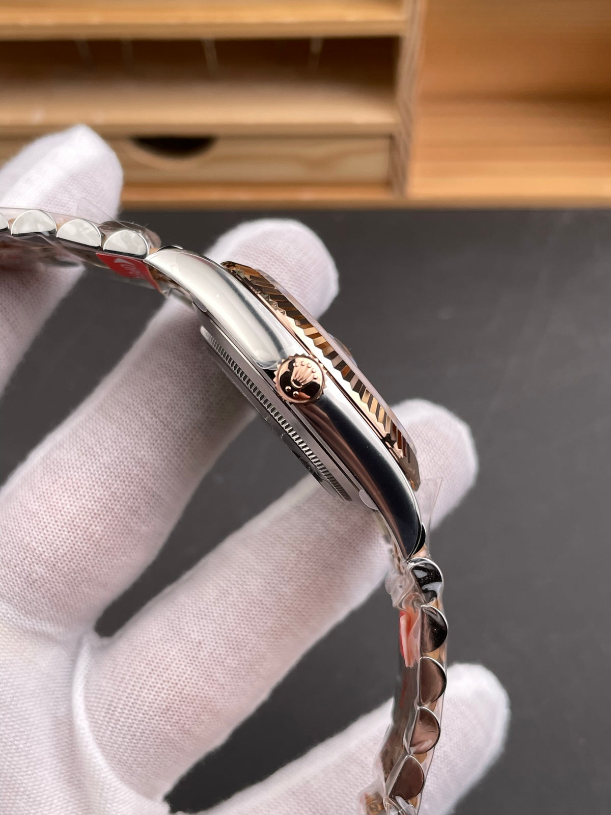 Rolex Datejust-Style 41mm – Two-Tone Everose & Steel