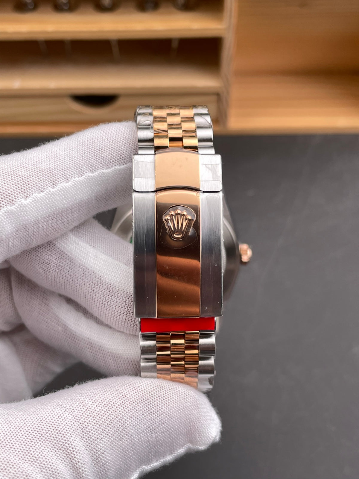 Rolex Datejust-Style 41mm – Two-Tone Everose & Steel