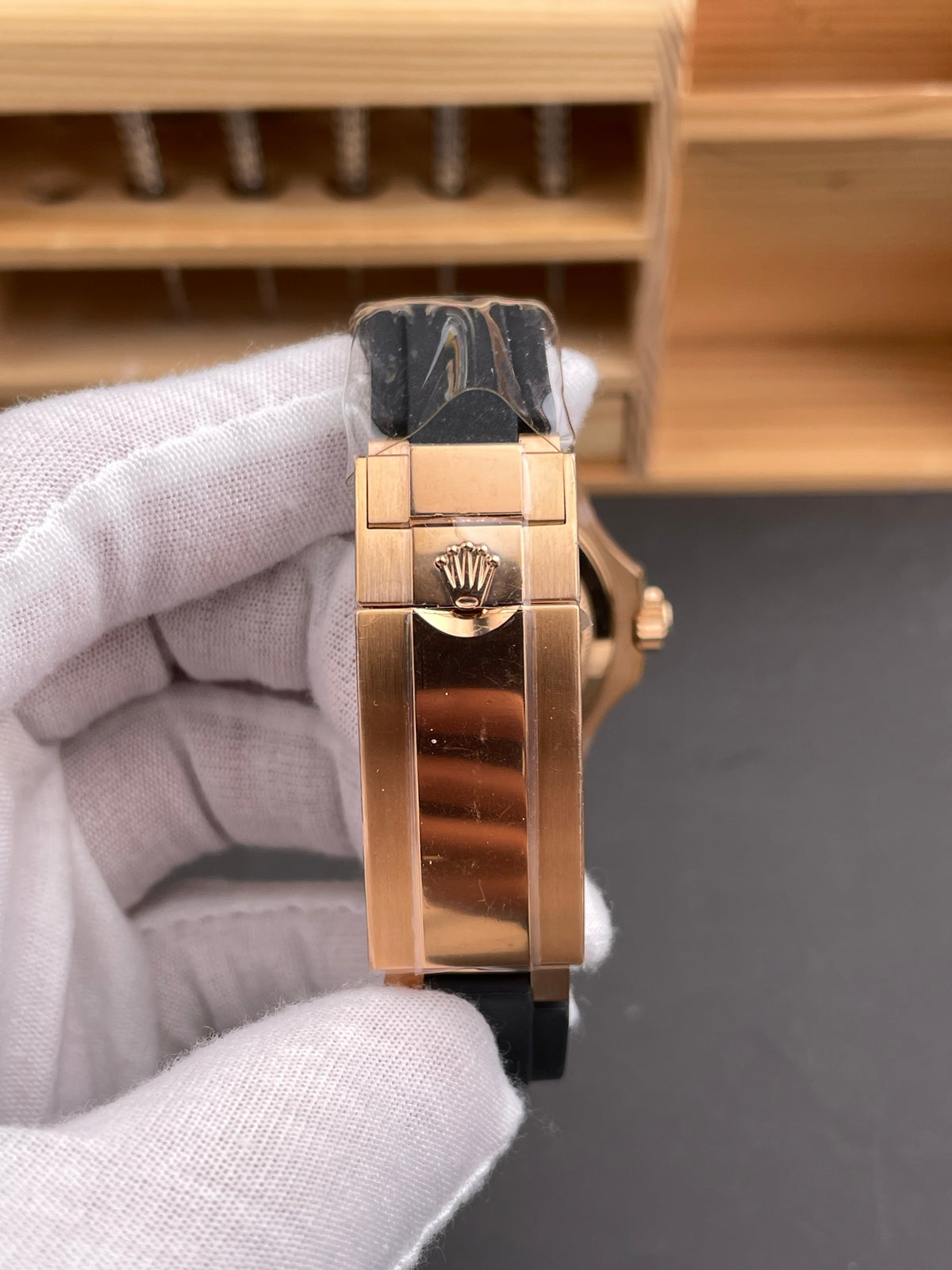 Rolex Yacht-Master 42 — Yellow Gold / Black Dial