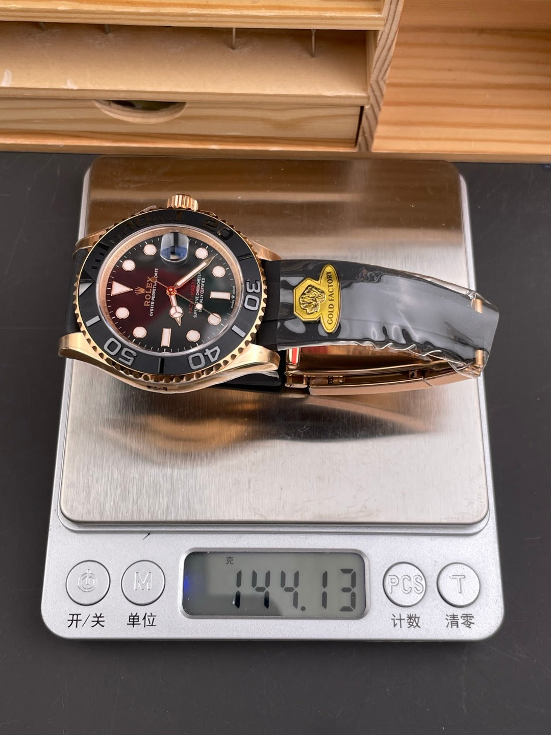 Rolex Yacht-Master 42 — Yellow Gold / Black Dial