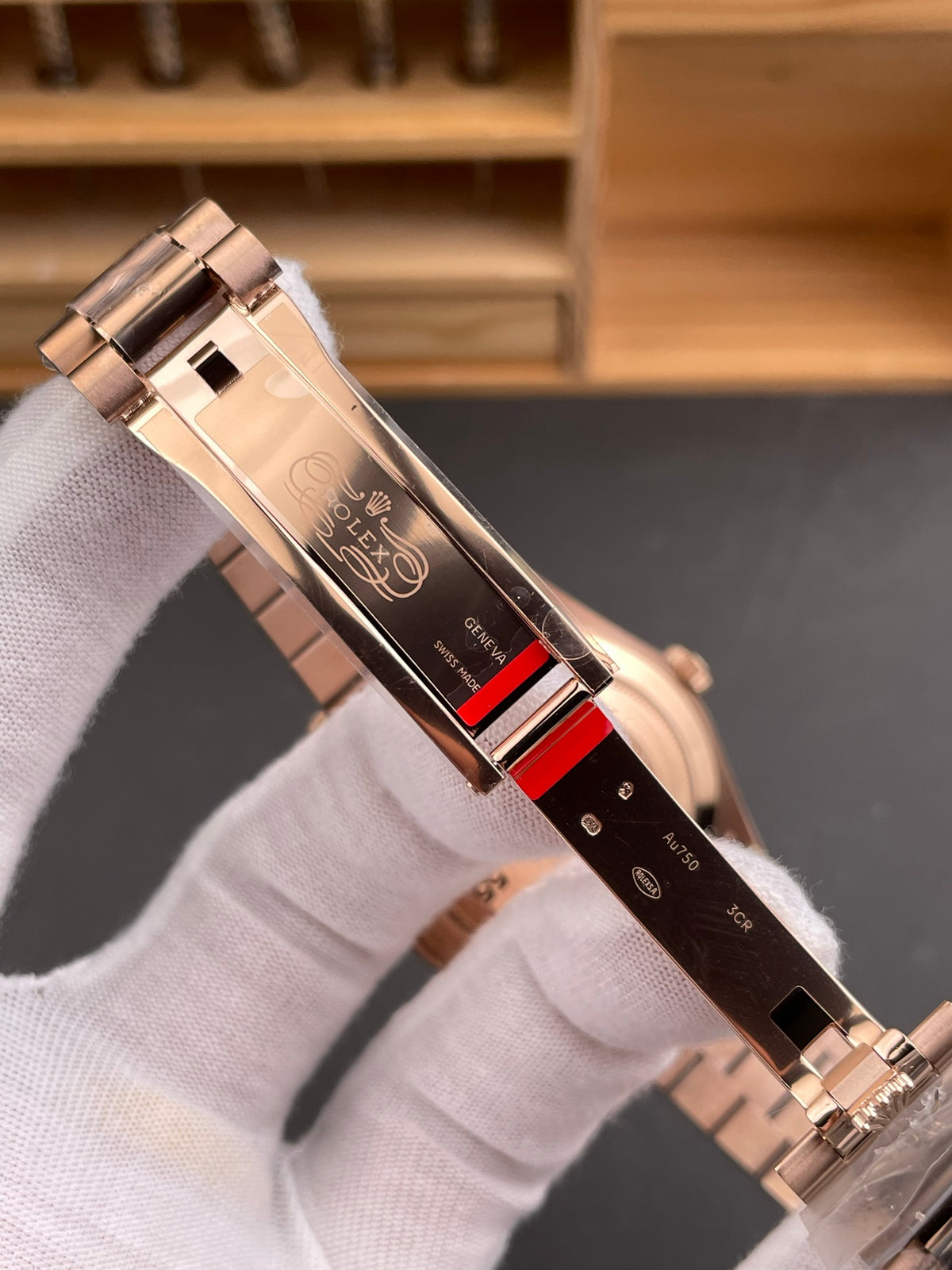 Rolex Day-Date 40 – Everose Gold Black Dial