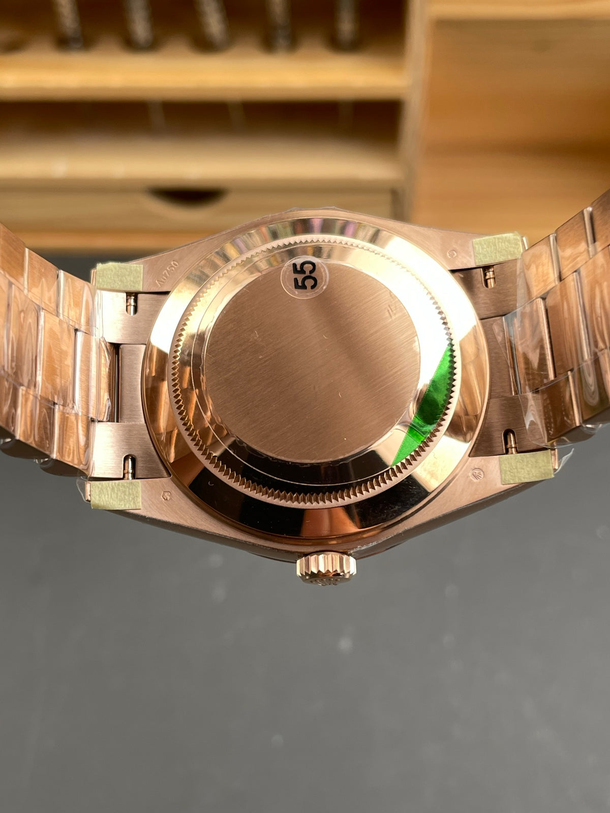 Rolex Day-Date 40 – Everose Gold Black Dial