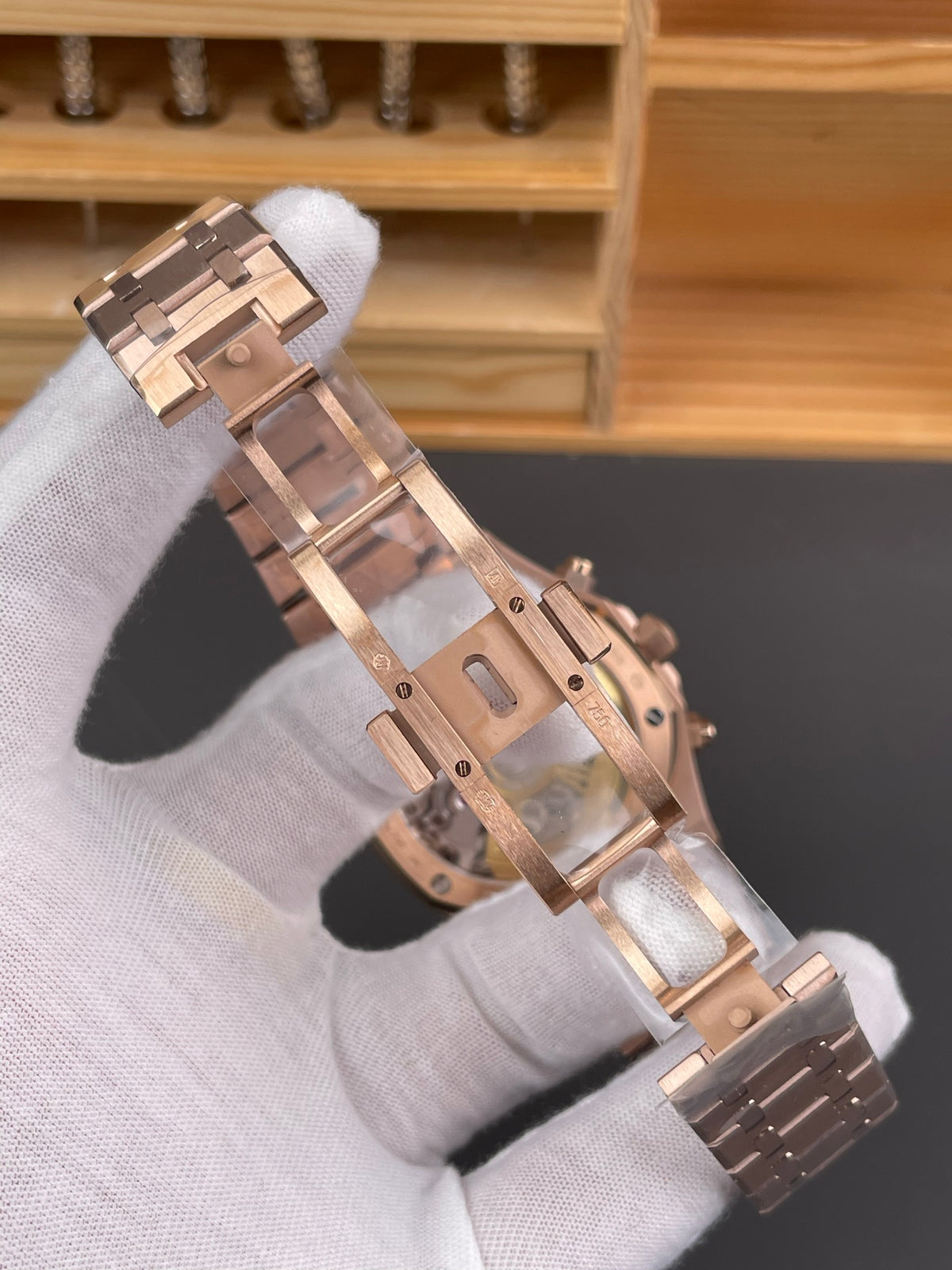 Audemars Piguet Royal Oak Chronograph – Rose Gold Black Dial