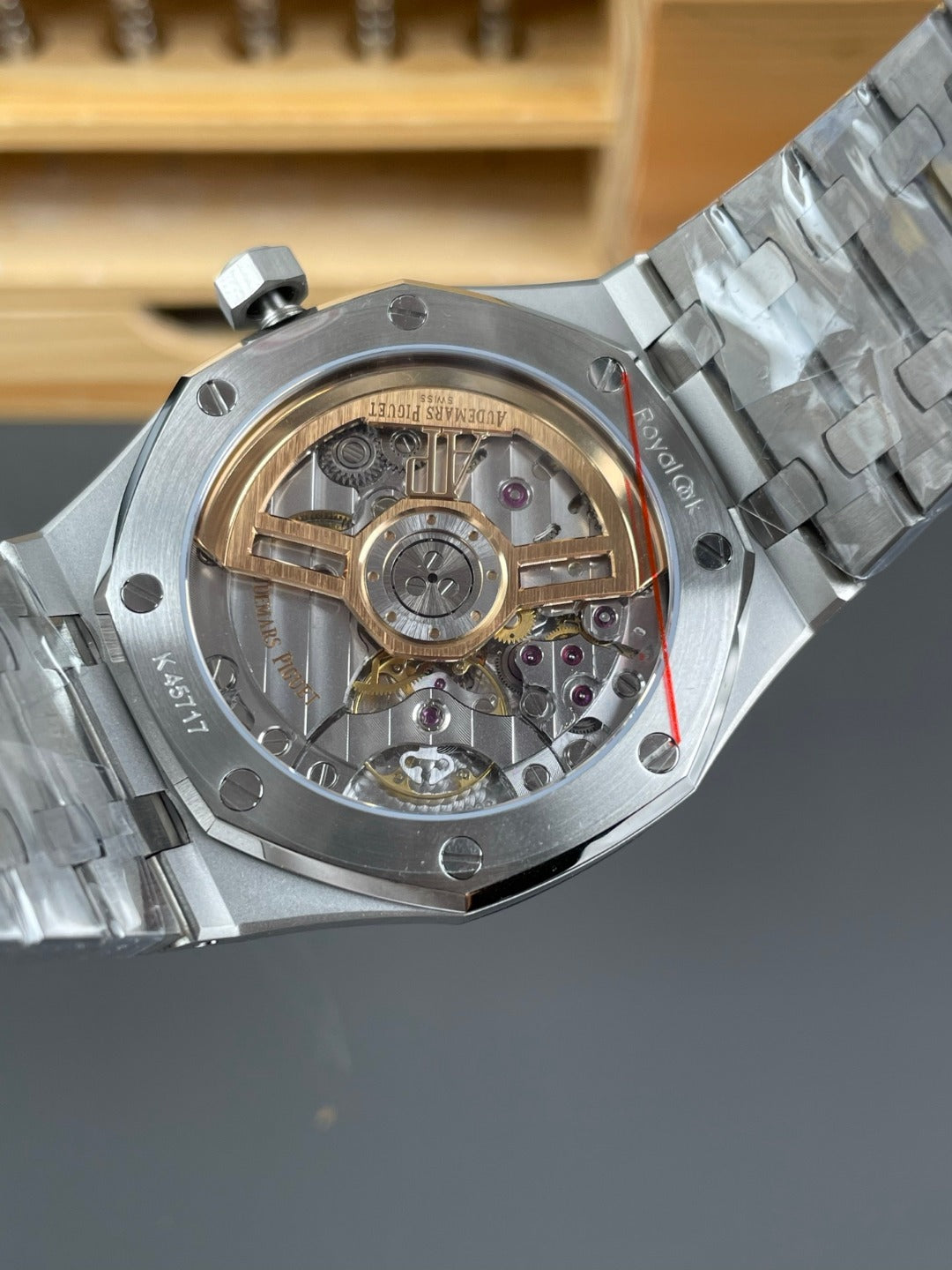 Audemars Piguet Royal Oak Style – Stainless Steel Black Dial