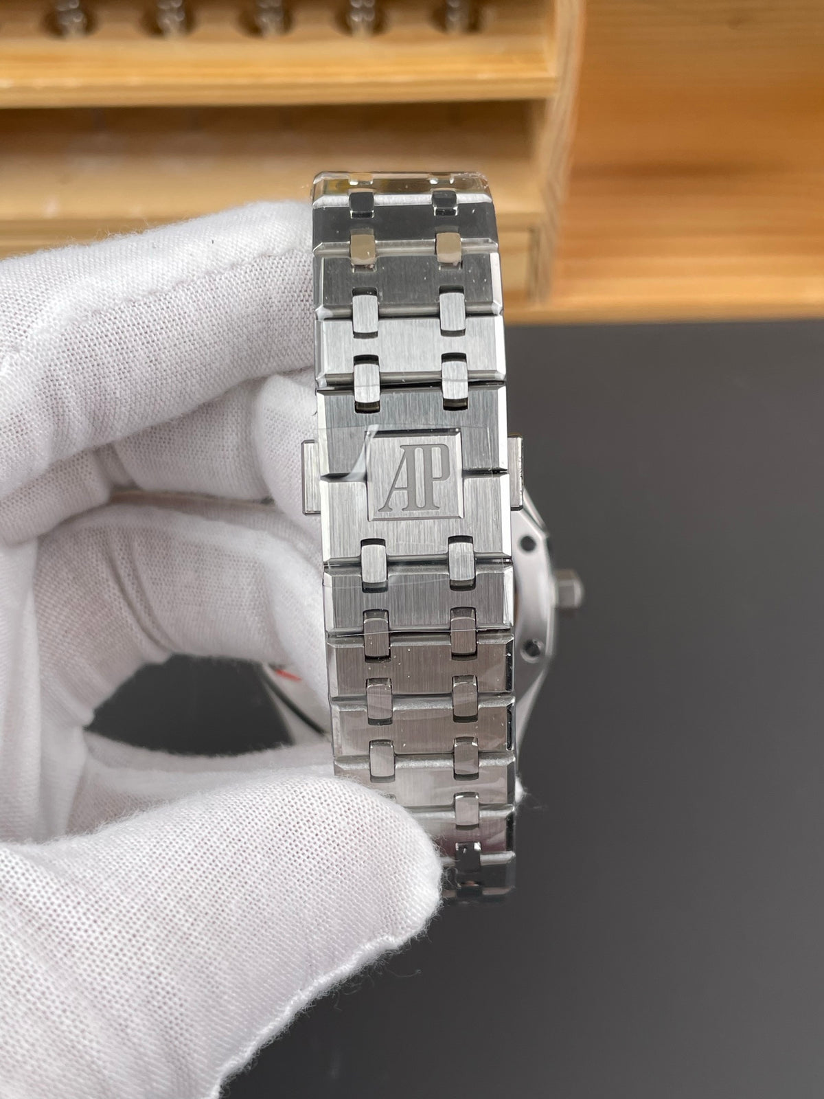 Audemars Piguet Royal Oak Style – Stainless Steel Black Dial