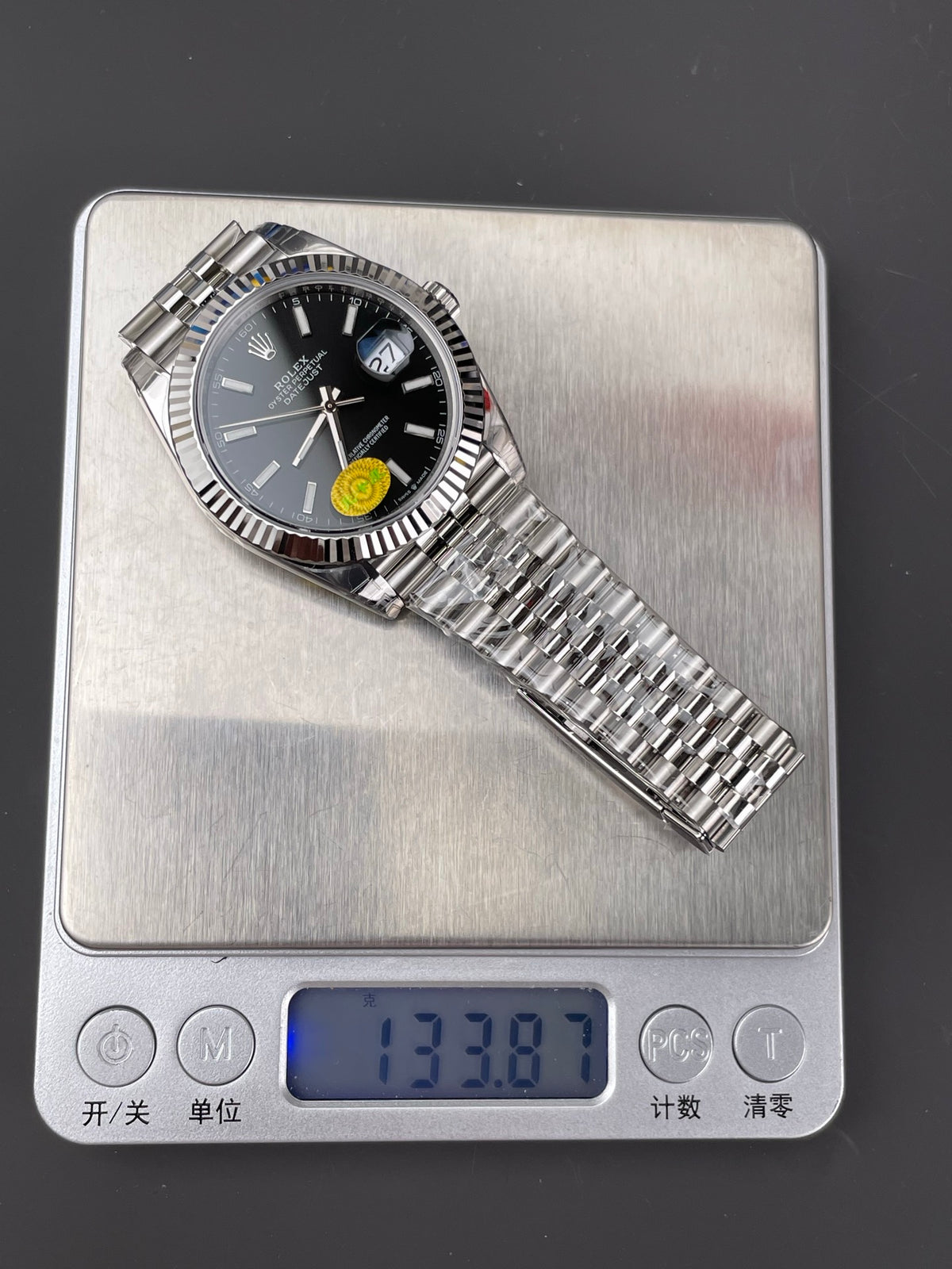 Rolex Datejust 41 — Black Dial & White-Gold