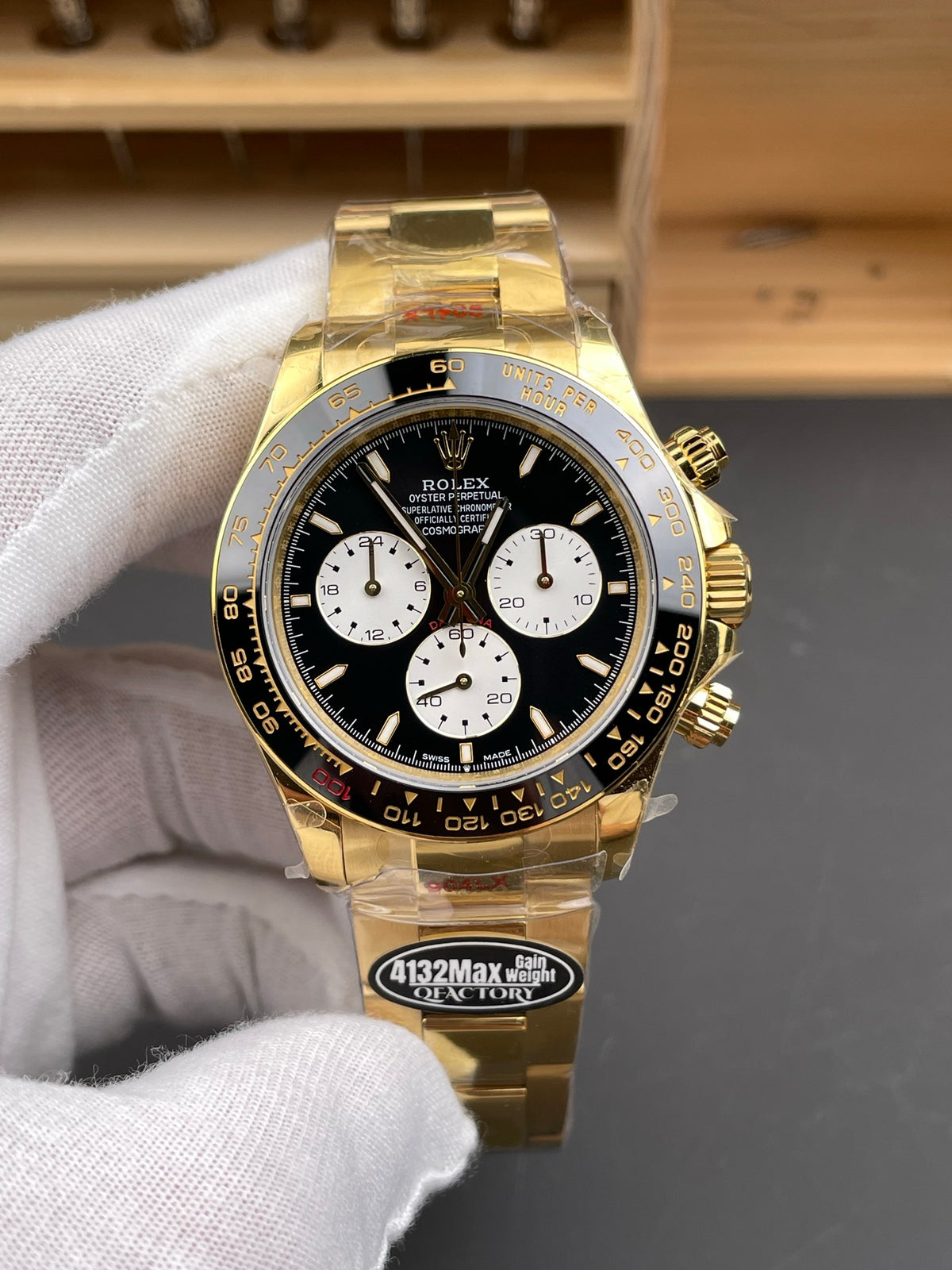 Rolex Cosmograph Daytona “Le Mans” 126528LN — Yellow Gold