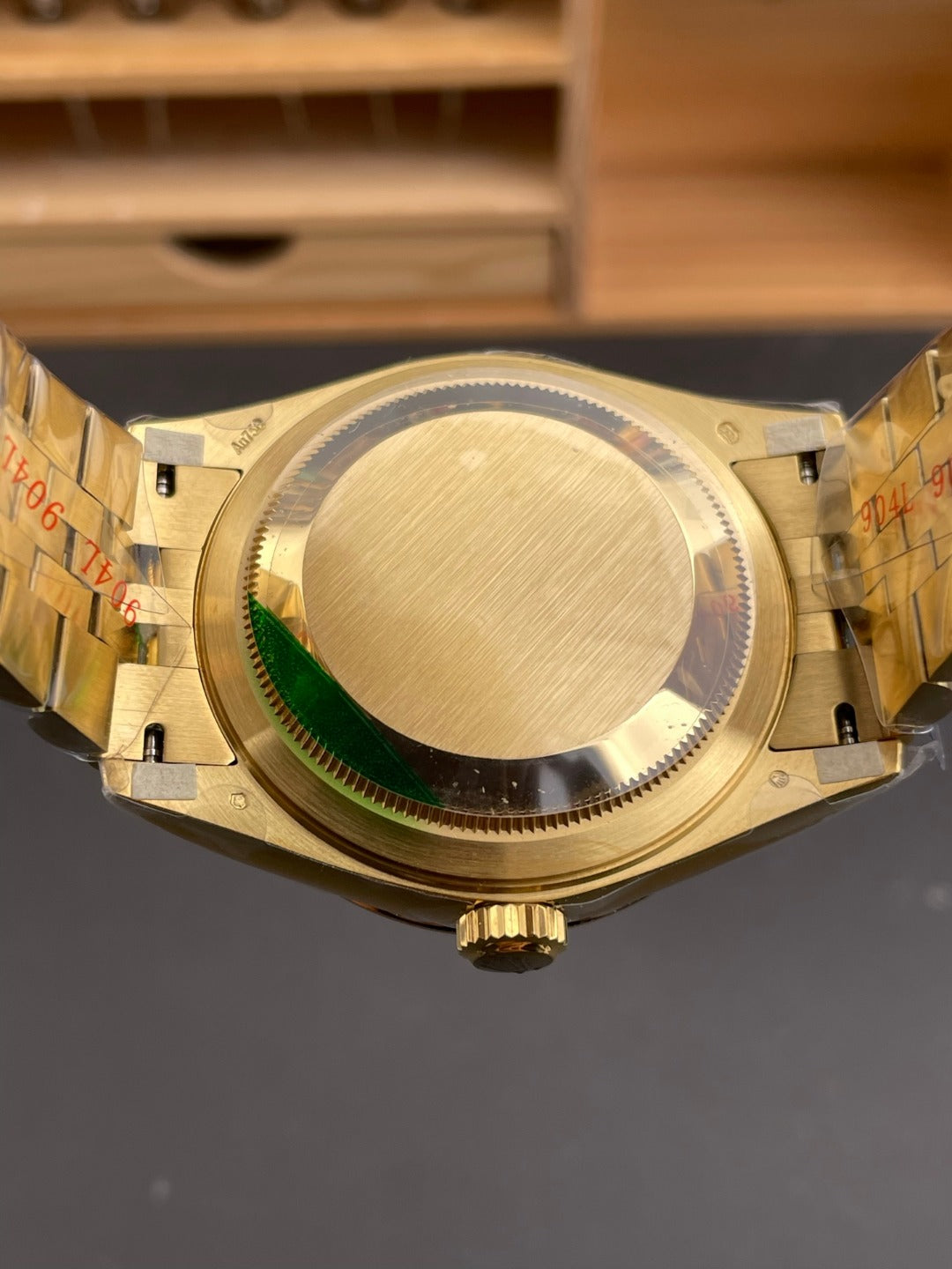 Rolex Sky-Dweller — 18 ct Yellow Gold & Green Dial