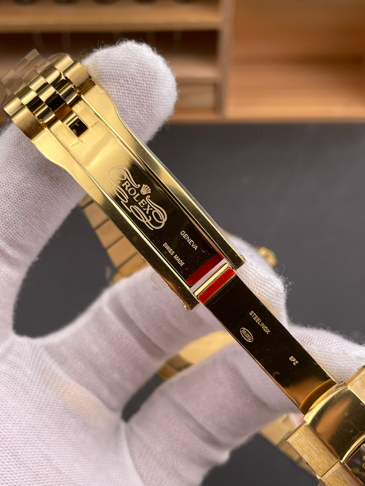 Rolex Sky-Dweller — 18 ct Yellow Gold & Green Dial