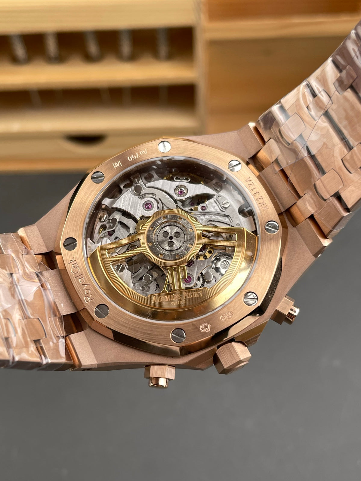 Audemars Piguet Royal Oak Offshore Chronograph Style – Rose Gold  Green Dial
