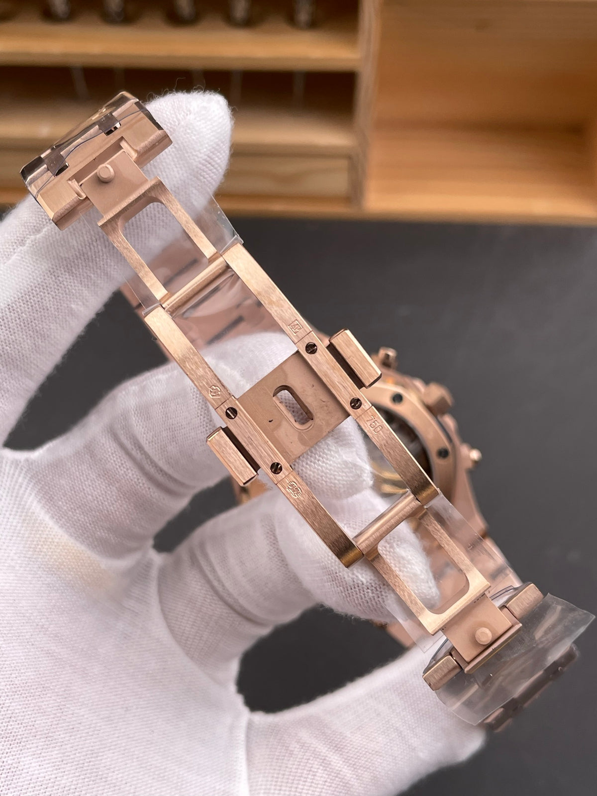 Audemars Piguet Royal Oak Offshore Chronograph Style – Rose Gold  Green Dial