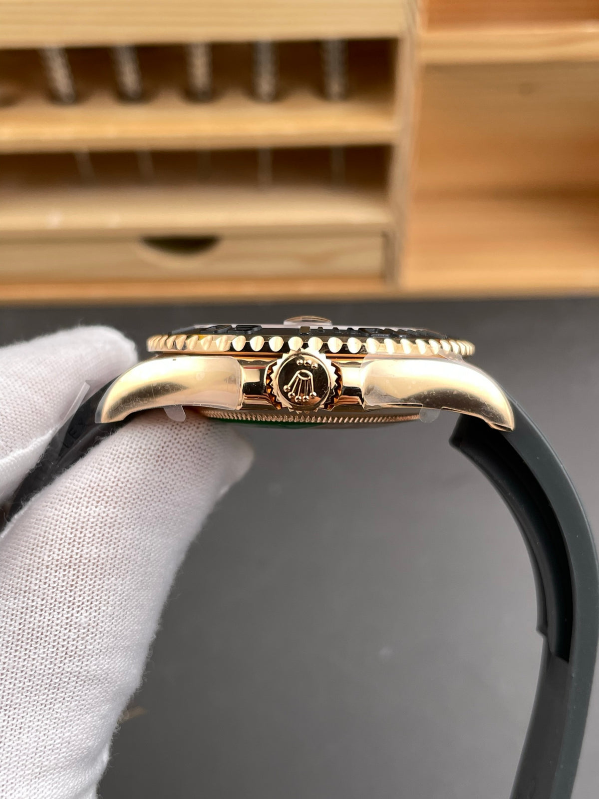 Rolex Yacht-Master 42 — Yellow Gold / Black Dial