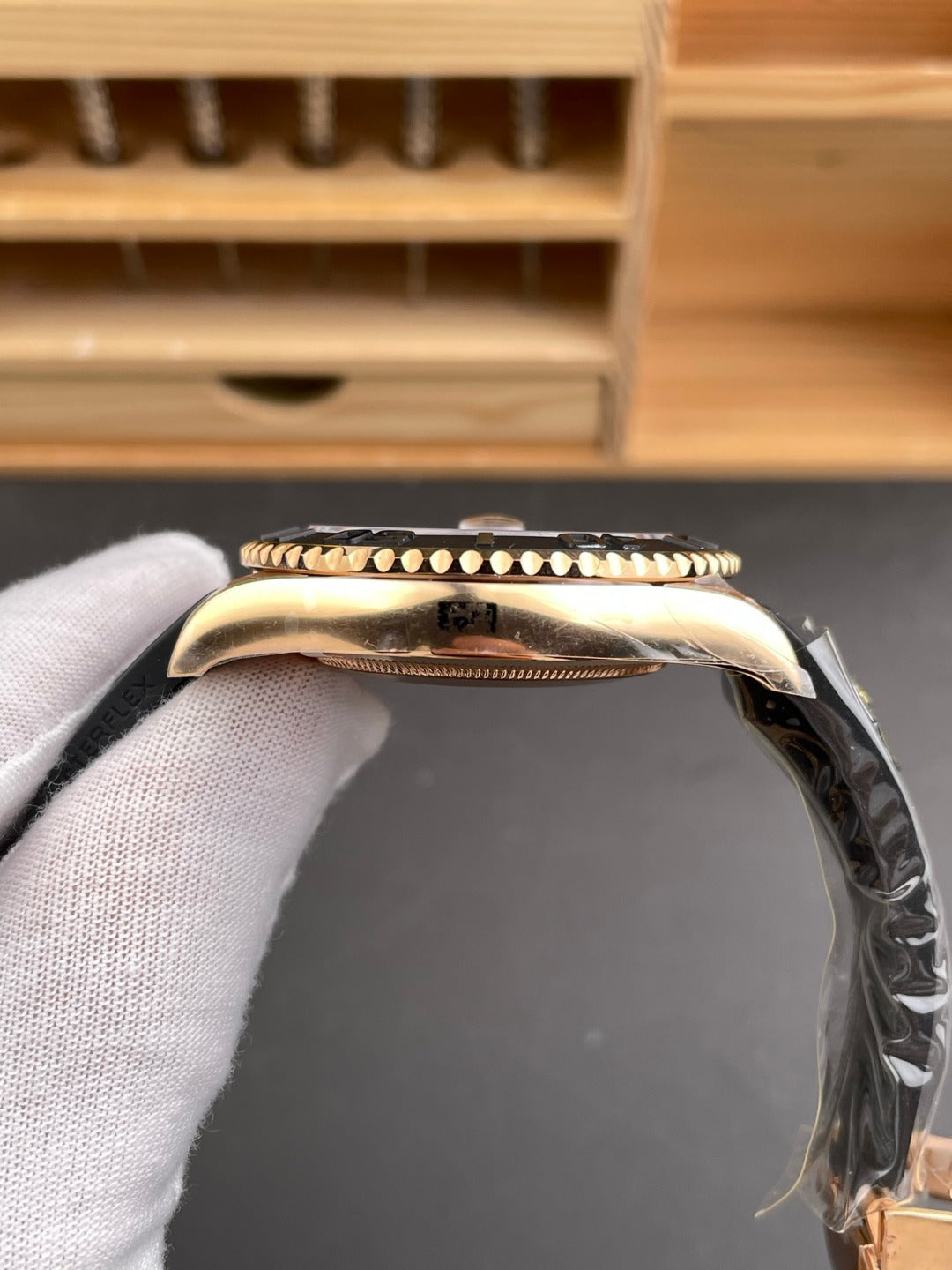 Rolex Yacht-Master 42 — Yellow Gold / Black Dial