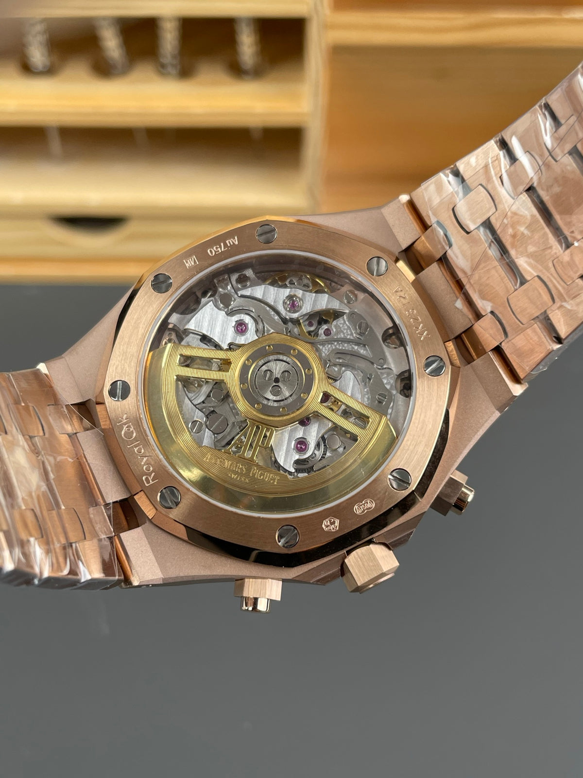 Audemars Piguet Royal Oak Chronograph – Rose Gold  Black Dial