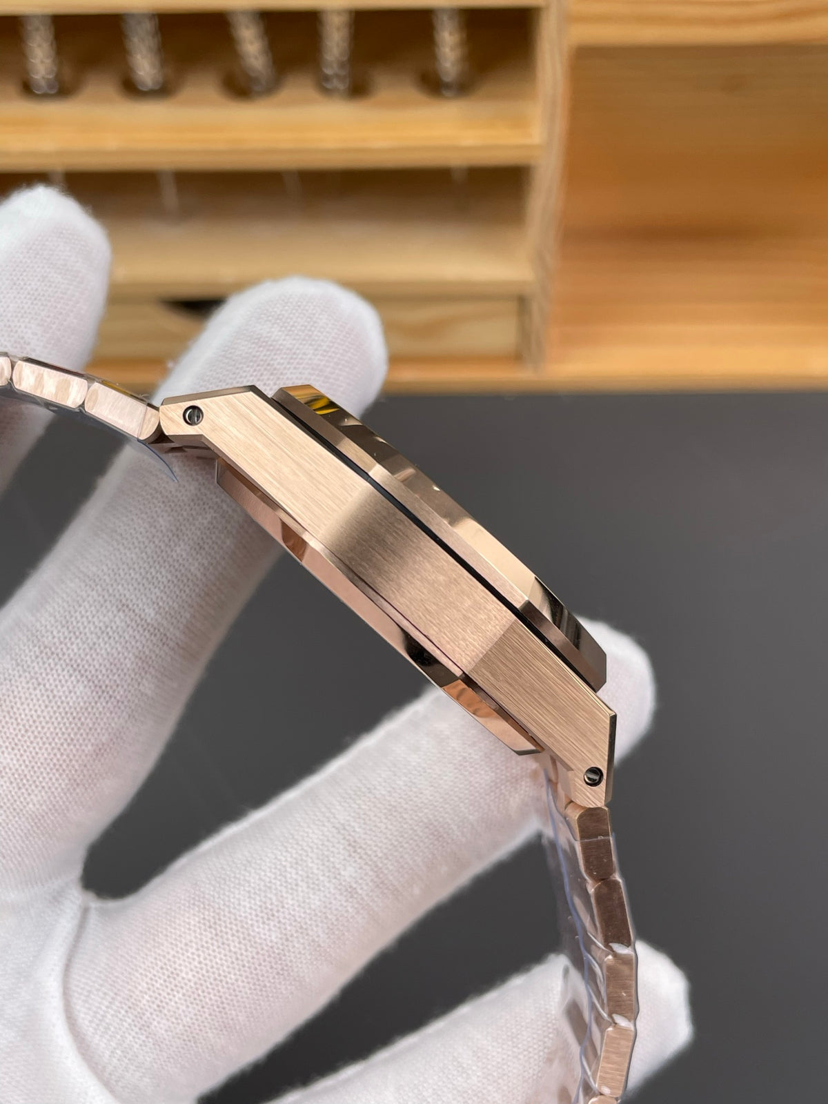 Audemars Piguet Royal Oak Chronograph – Rose Gold  Black Dial
