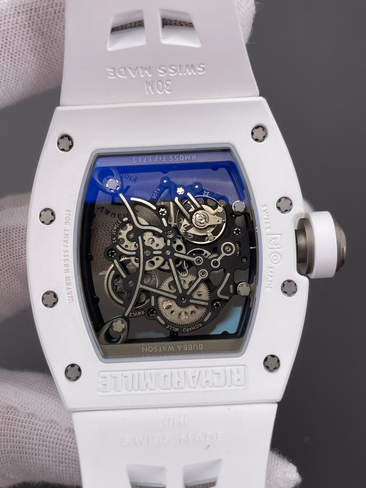Richard Mille RM 055 Bubba Watson – White Ceramic Skeleton